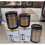 Hand pan high steel bacc food flask 