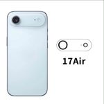 Generic Iphone 17 Air Camera Lens Protector - Metal Ring Cover, Easy Installation, Anti-Scratch, Case-Friendly.