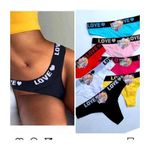 UNIC  Ladies  Beautiful Bold Lov Band Panties 4Pieces