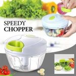 Manual Speedy Food Chopper – Vegetable & Fruit Cutter - 1 Pcs