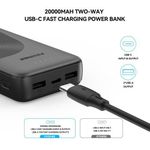 FOOMEE 20000mAh 12W Fast Charging Portable Power Bank with 3 Output - image 2