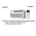 Polystar 1hp fast cooling gencool inverter window AC 
