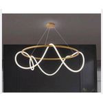 Led High Nordic pendent Magpie Bird chandelier
