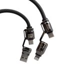 product_image_name-New Age-Connect Prime 3 240W (4-in-1 Multiport) 1M Cable-1