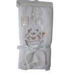 Baby Christening Shawl And Cap Set