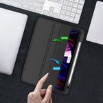 product_image_name-Generic-Silicone Smart Case with Pencil Holder for iPad Pro 11 (2022/2021/2020) - Black-4
