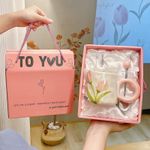 product_image_name-Generic-Ribbed ceramic mug with Handle and spoon -1