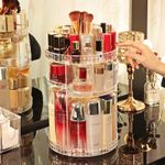 product_image_name-Generic-Makeup Organizer 360 Degree Rotating Cosmetic Storage Case-1