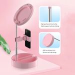 Generic Portable Led Mini Selfie Round Ring Light Mirror - image 3