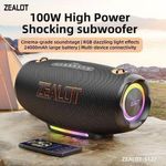 Zealot S127 100W super Bass Bluetooth speaker