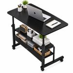 Generic Rolling Laptop Desk / Mobile Work Table - image 3