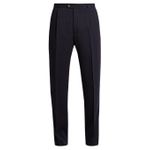 PLAIN SUIT TROUSER FOR MEN-BLACK