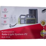 itel Solar Light with FM Radio, BT Speaker, USB, 
