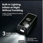 Generic 150 PSI Wireless Rechargeable Tyre Inflator, Power Bank , Torch Light - image 4