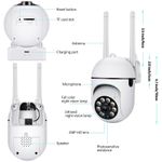 Generic Indoor Full HD colour Wifi surveillance night vision wireless Camera - image 2