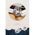 product_image_name-Fashion-Fashionable Lucky Pixiu Rolling Ring,Open-style for easy size adjustment-7