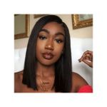 Blunt Cut Wig With Closure