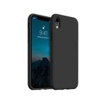 Generic IPhone XR Silicone Phone Case & Pouch With Camera Protection - Scratch Resistance, Shockproof Protective Case - ( BLACK ) - image 4