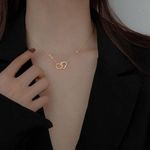 SIMPLE BEAUTIFUL NECKLACE WITH PENDANT 