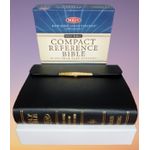 Generic NKJV Compact Reference Bible With Stylish Snap-Flap Leather Cover, 60,000 References - image 2