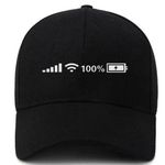 Cute Designer Face Cap - Black