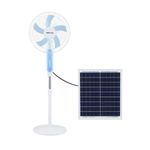 product_image_name-Generic-16 Inch Rechargeable Solar Fan With Light (2 in Box) - White/Black-2