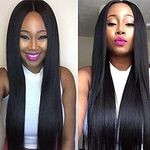 Black Long Straight  Hair 20"