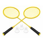 Duck Badminton racket and shuttlecock 