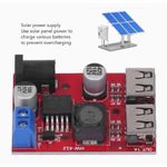 Solar Controller Circuit Board Voltage Stabilizing Controller Solar Power Usb Circuit Boar