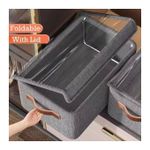 Jean Cloth Storage Organizer with Cover