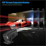 Generic HY320 Game Projector With Wireless Gaming Controller UK Plug - Black - image 4