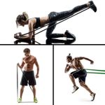 Generic Elastic Exercise Resistance Band Pull Up Fitness Training Band - image 4