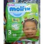 Molfix Air Dry Size 3 (4-9kg) 96Pcs,