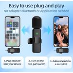 product_image_name-Generic-Double Wireless Lavalier Microphone For iPhone/Android Phone/Laptop/Camera-5