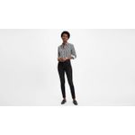 Fashion Women's Black and White Fine Striped Shirt
