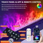 Generic Modern Electric 3D Water Vapor Fireplace- 1.2mtr - image 3
