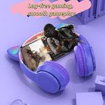 Generic P47M 5.0 wireless Bluetooth Stereo Foldable Headphones Cat Ear Headsets - image 4