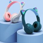 Generic P47M 5.0 wireless Bluetooth Stereo Foldable Headphones Cat Ear Headsets - image 5
