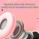 Generic P47M 5.0 wireless Bluetooth Stereo Foldable Headphones Cat Ear Headsets - image 6