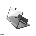 product_image_name-Generic-Mobile Phone Screen Amplifier Magnifier Bluetooth Speaker-1