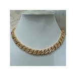 CUBAN CHAIN CHOKER - GOLD