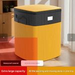 Generic 70*52*40cm Extremely Durable, Extra-Thick, Large-Capacity Zippered Moving Bag - Yellow - image 5