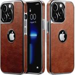 Generic IPhone 15 Pro Max Ultra Slim Genuine Leather Pouch Cover