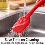 KITCHA 5Pcs Silicone Kitchen Utensils Set Non-Stick Bakeware for Kitchen - image 5
