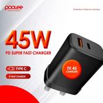 product_image_name-POOLEE-PD 45W Wall Charger – Superior Power, Effortless Charging-1