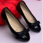 Fashion Unique Ladies Flat Shoes - Black - image 2