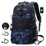 Fashion Men's travel backpack, outdoor hiking backpack, USB backpack - image 3