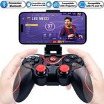 Generic DUAL SHOCK Vibration Bluetooth Wireless Mobile Phone Gaming Triggers Controller Game Pad Android Ipads & Iphone / IOS / PC / PS3 Gamepad