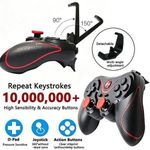 Generic DUAL SHOCK Vibration Bluetooth Wireless Mobile Phone Gaming Triggers Controller Game Pad Android Ipads & Iphone / IOS / PC / PS3 Gamepad - image 6