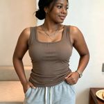 Fashion Women's Casual Stretchy Sleeveless Knitted Ribbed Tank Tops Basic Cami Tees - image 6